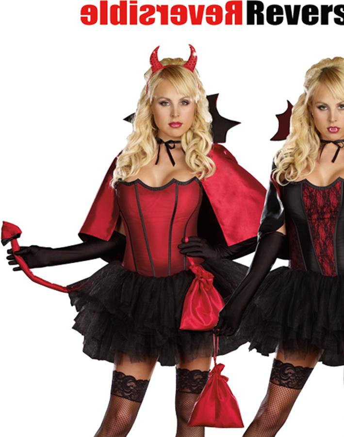 Devil's Night With Bite Reversible Adult Costume