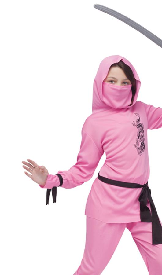 Pink Ninja Child Costume