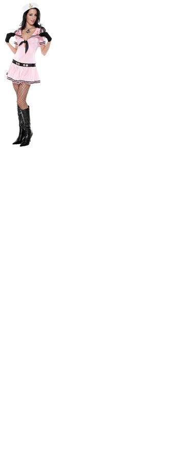 Sassy Sailor Pink Adult Costume