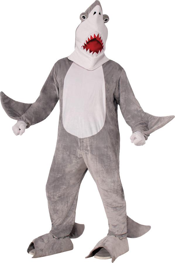 Chomper the Shark Mascot Adult Costume
