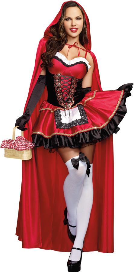 Little Red Adult Costume