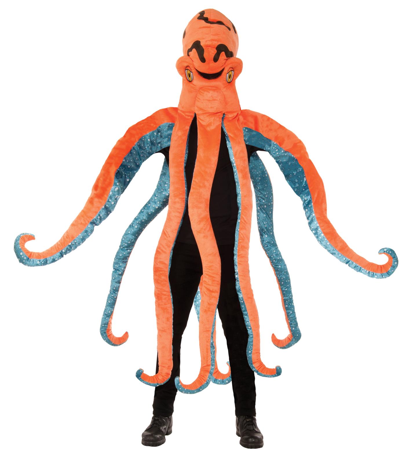 Octopus Mascot Adult Costume
