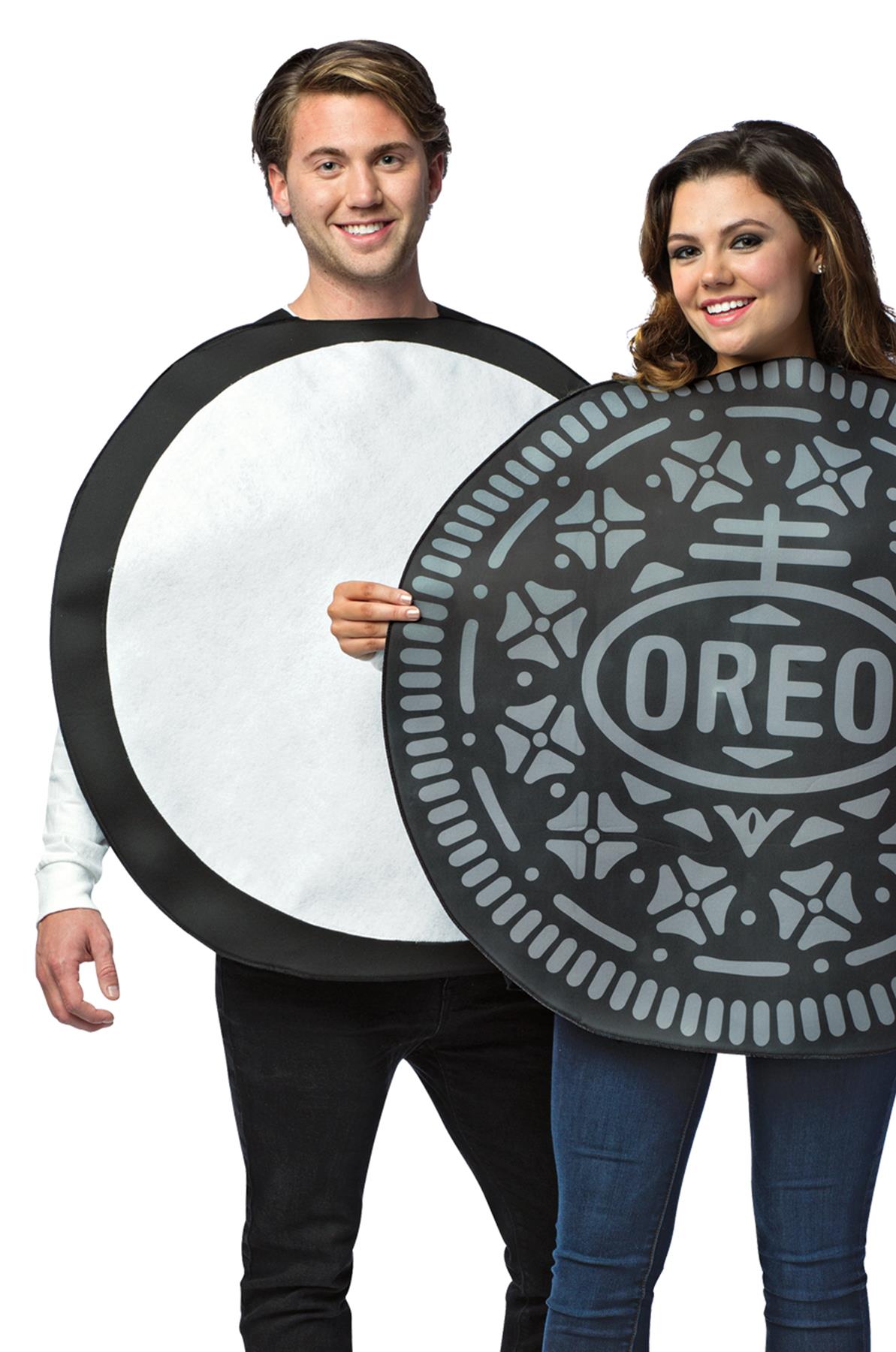 Oreo Cookie Adult Couples Costume