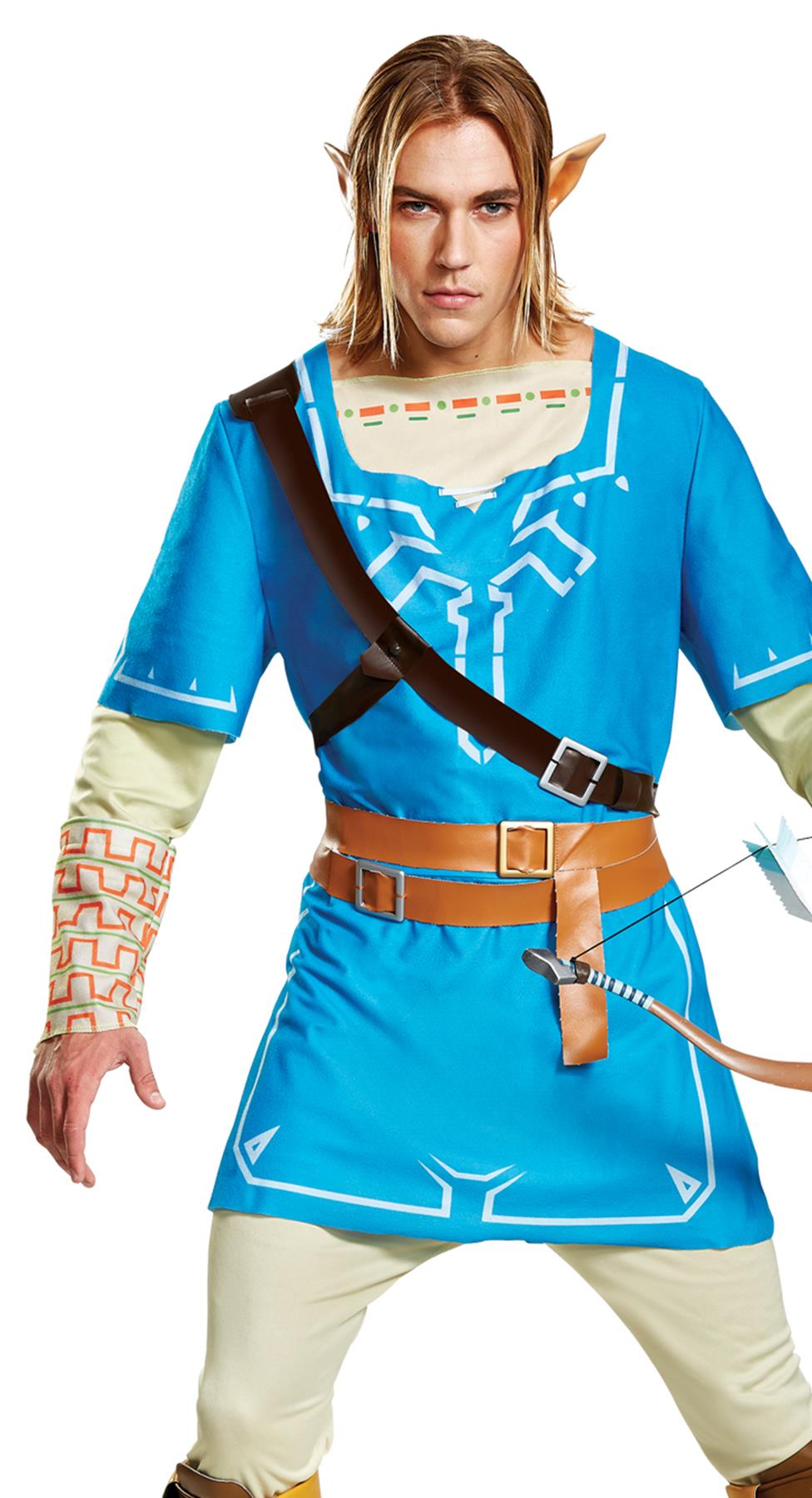The Legend of Zelda Breath of the Wild Link Deluxe Teen Costume