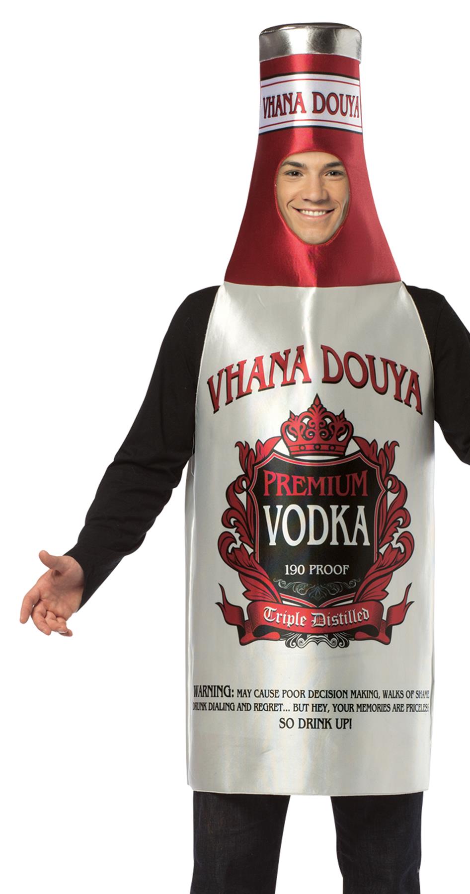 Vodka Bottle Adult Costume