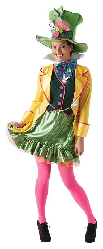 Alice in Wonderland Mad Hatter Woman Adult Costume