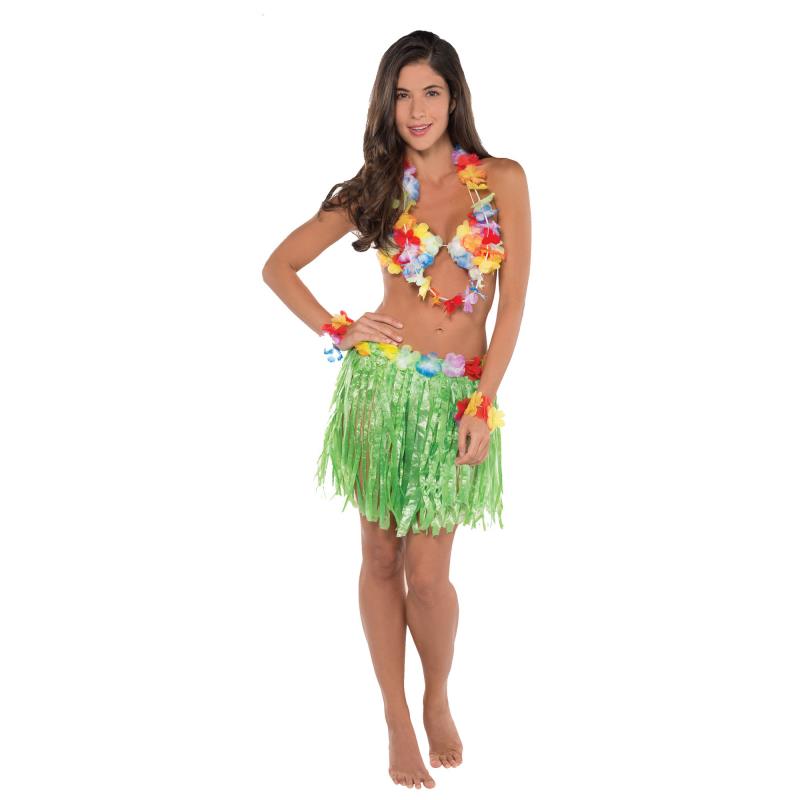 Hula Adult Hawaiian Costume Kit