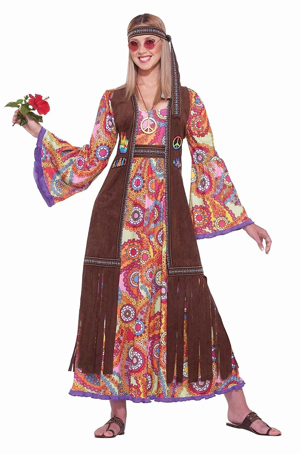 Hippie Love Child Adult Costume Standard