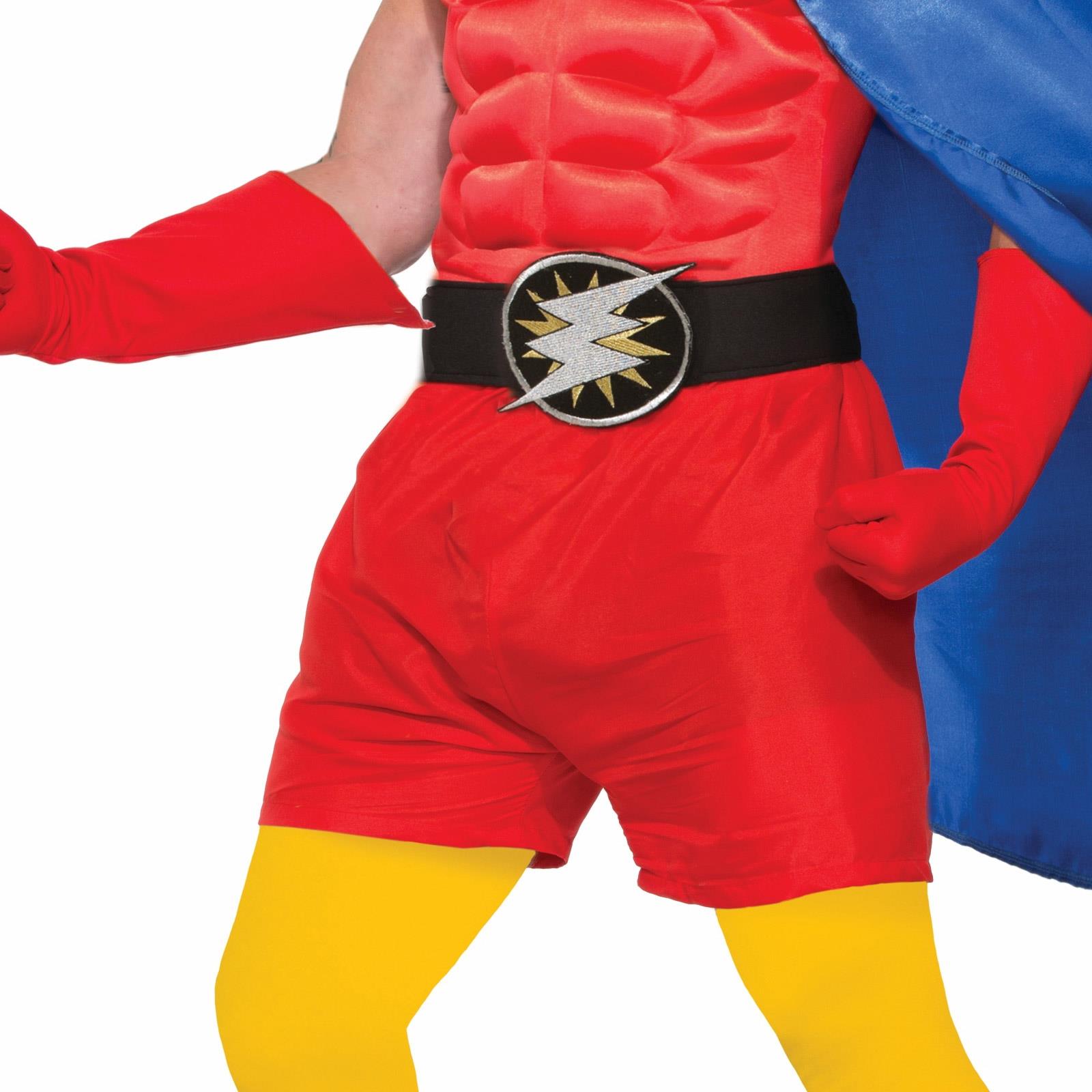 Superhero Red Boxer Shorts Adult Costume Accessory