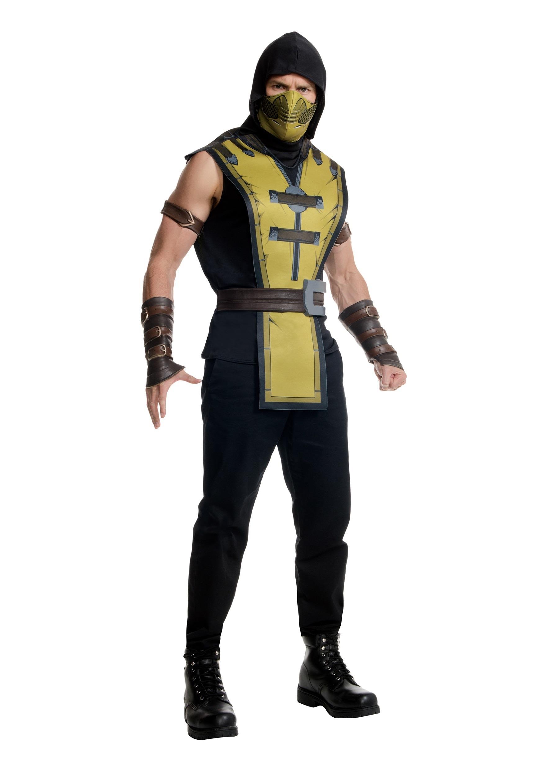 Mortal Kombat Scorpion Adult Costume