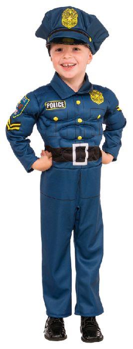 Top Cop Deluxe Police Officer Child Costume