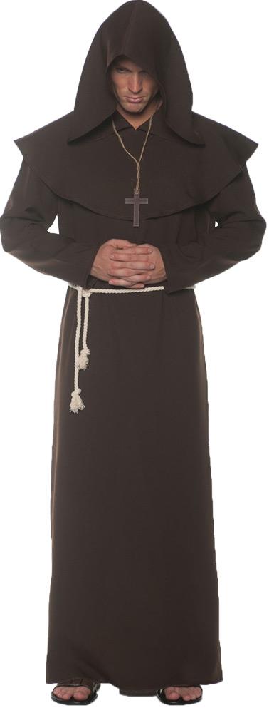 Brown Monk Robe Adult Costume