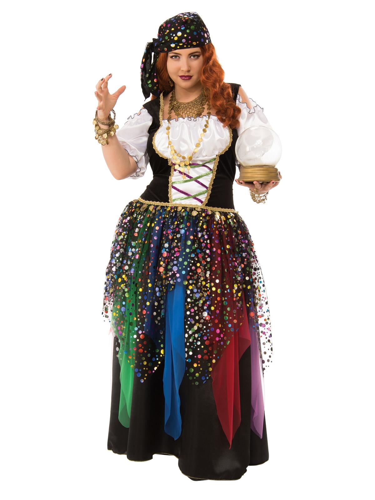 Fortune Teller Adult Plus Costume