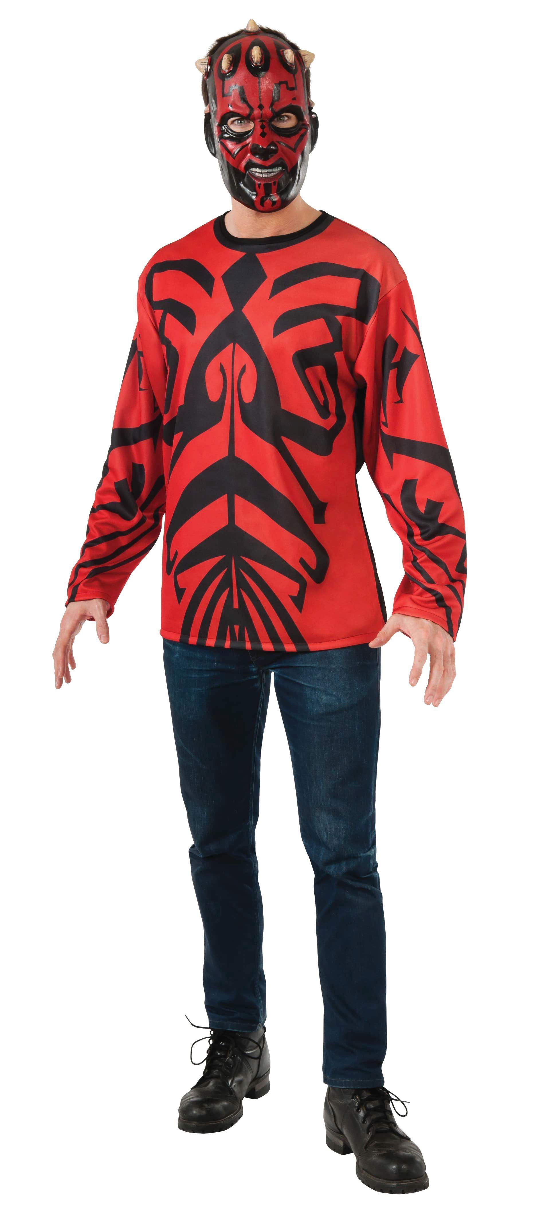 Star Wars Darth Maul T-Shirt Adult Costume Kit