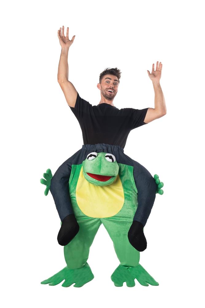 Carry Me Frog Piggyback Adult Costume