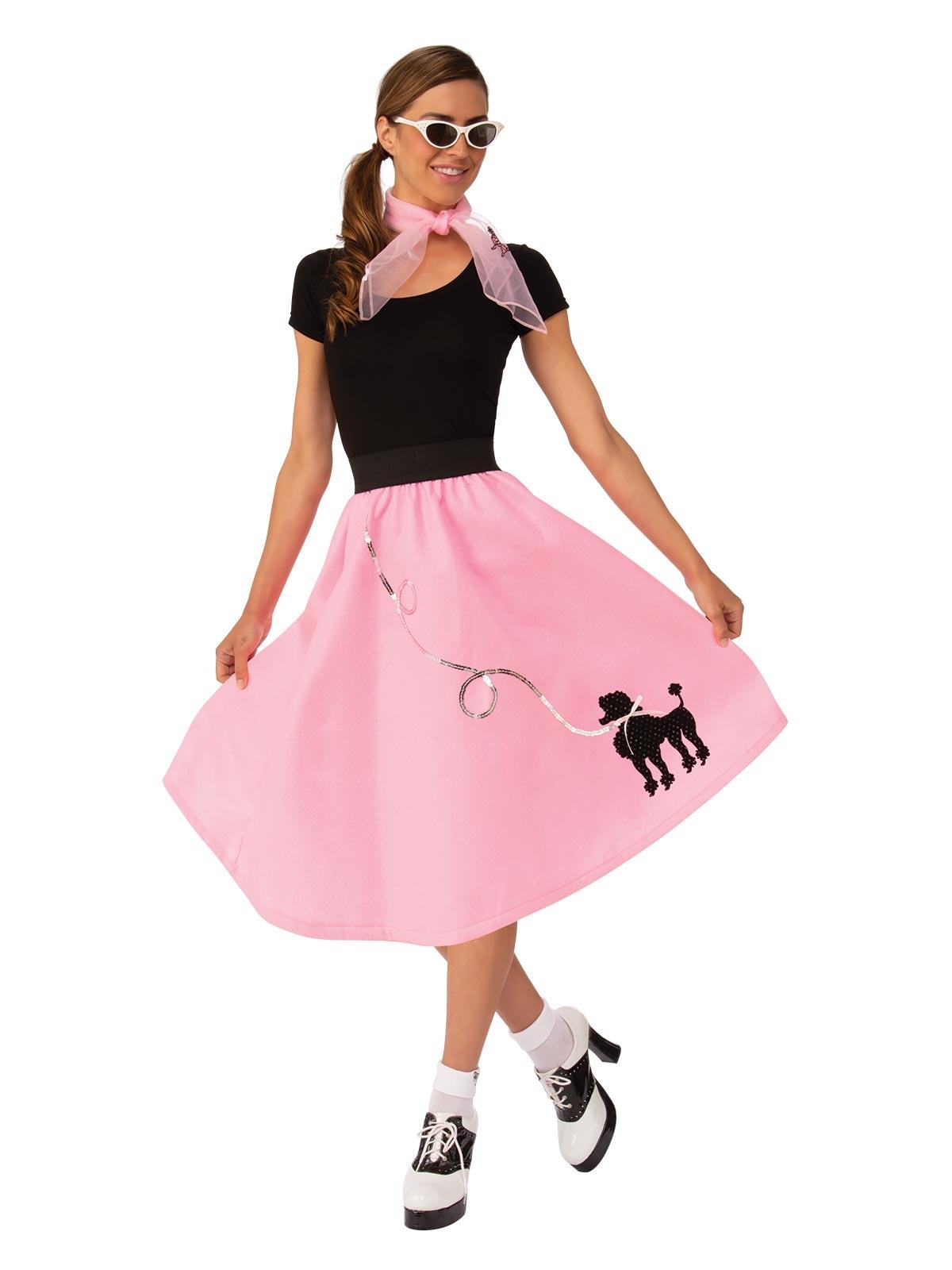50's Poodle Skirt Adult Costume