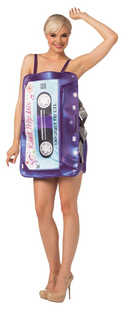 Mix Tape Dress Adult Costume