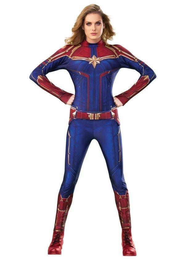 Captain Marvel Deluxe Adult Costume