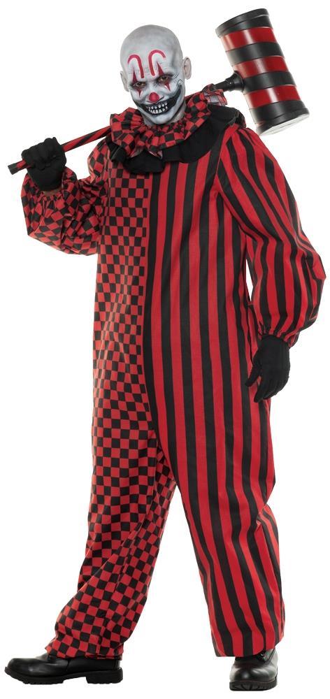 Freak Show Clown Adult Costume