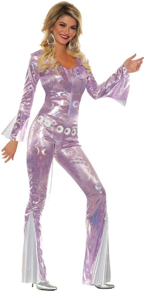Purple Disco Diva Adult Costume