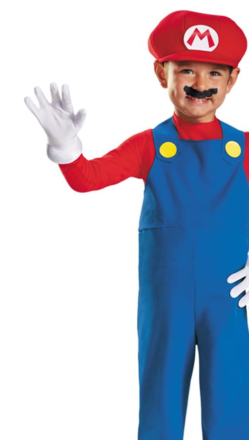 Super Mario Bros. Mario Toddler Costume 3-4T