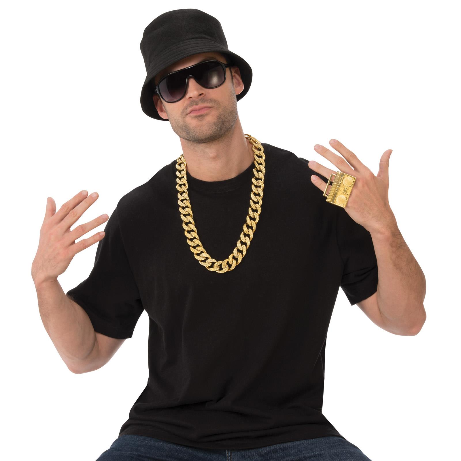 Old School Rapper Adult Costume Set