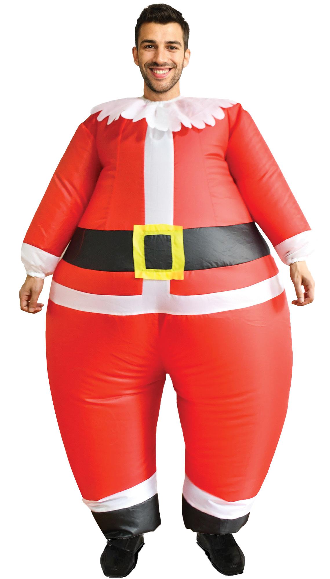 Santa Inflatable Adult Costume