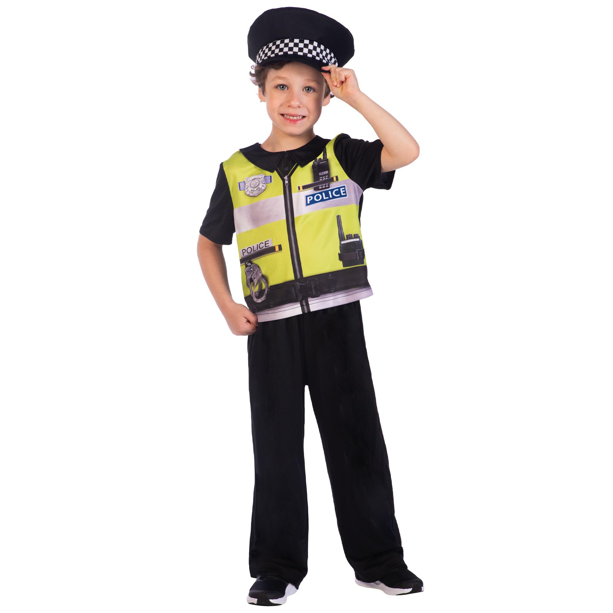 Sustainable Police Officer Child Costume