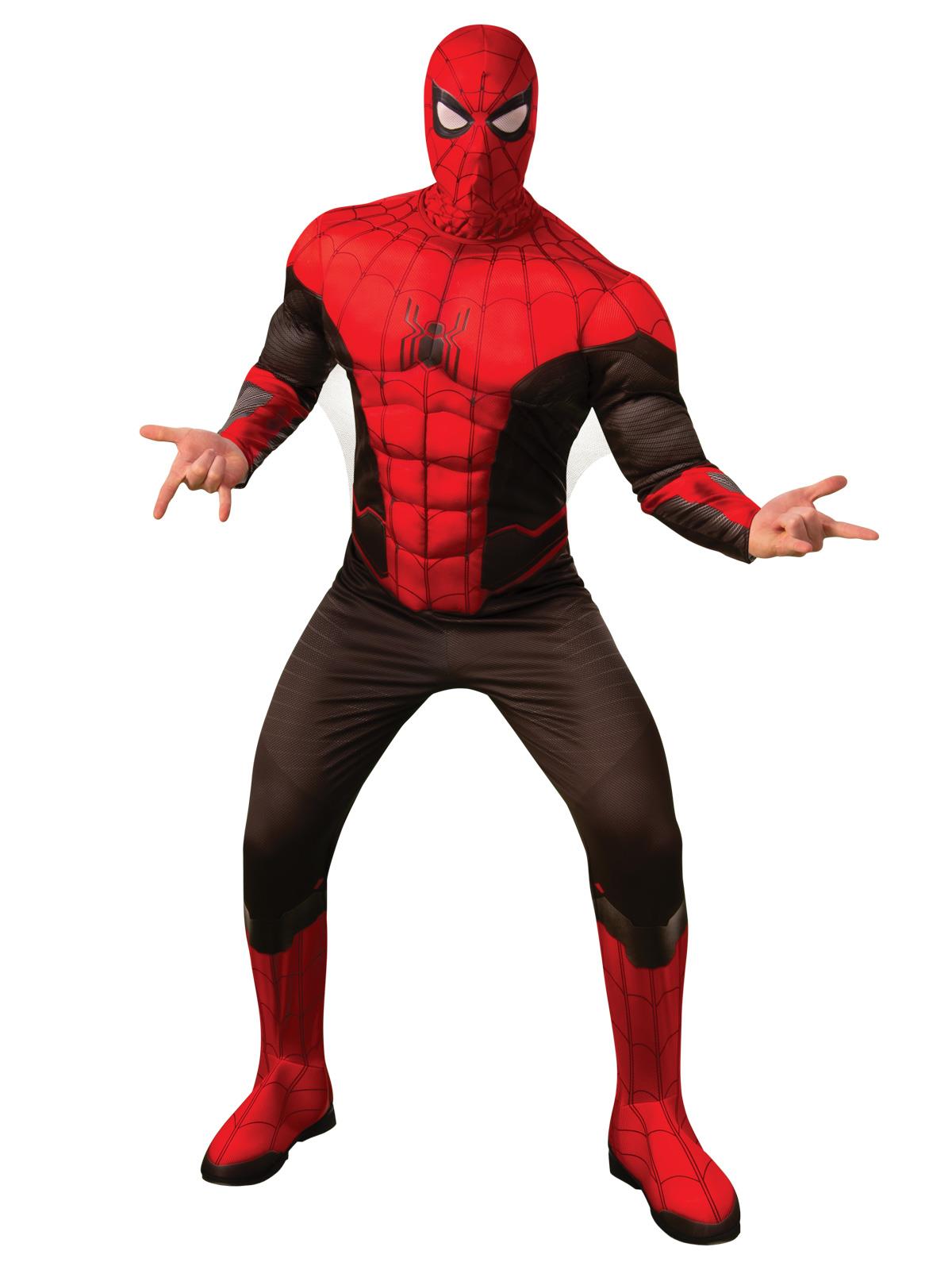 Spider-Man No Way Home Black Red Deluxe Adult Costume