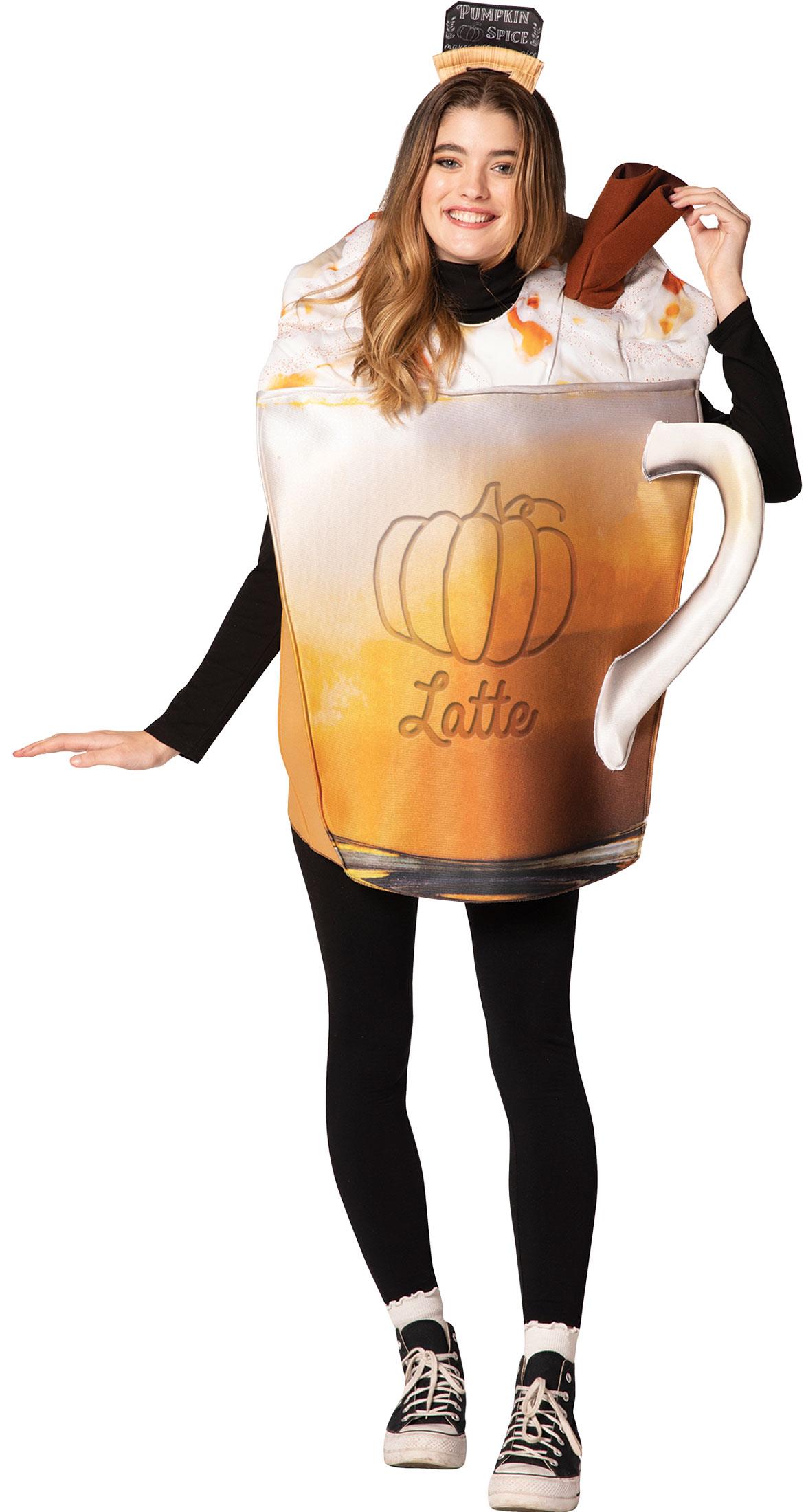 Pumpkin Spice Latte Adult Costume