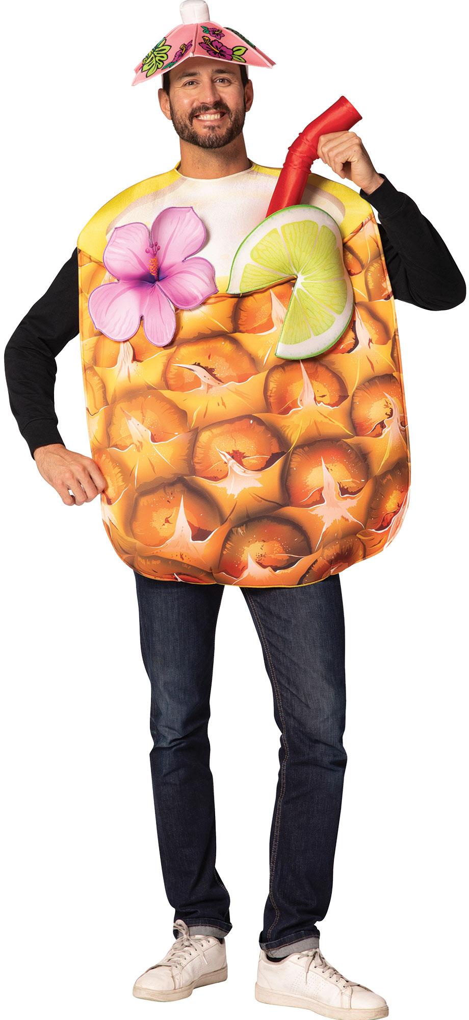 Pineapple Cocktail Drink Adult Costume