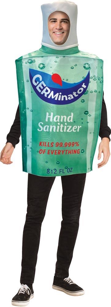 Germinator Hand Sanitizer Bottle Adult Costume