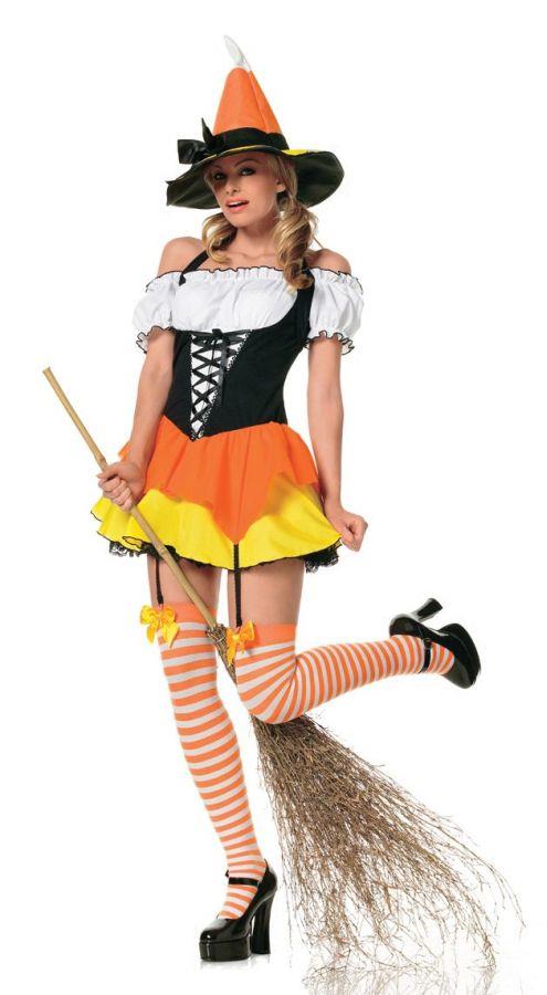 Kandy Korn Sexy Witch Adult Costume
