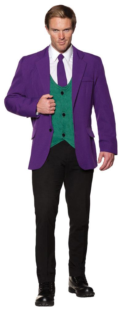 Purple Jacket Vest Adult Costume
