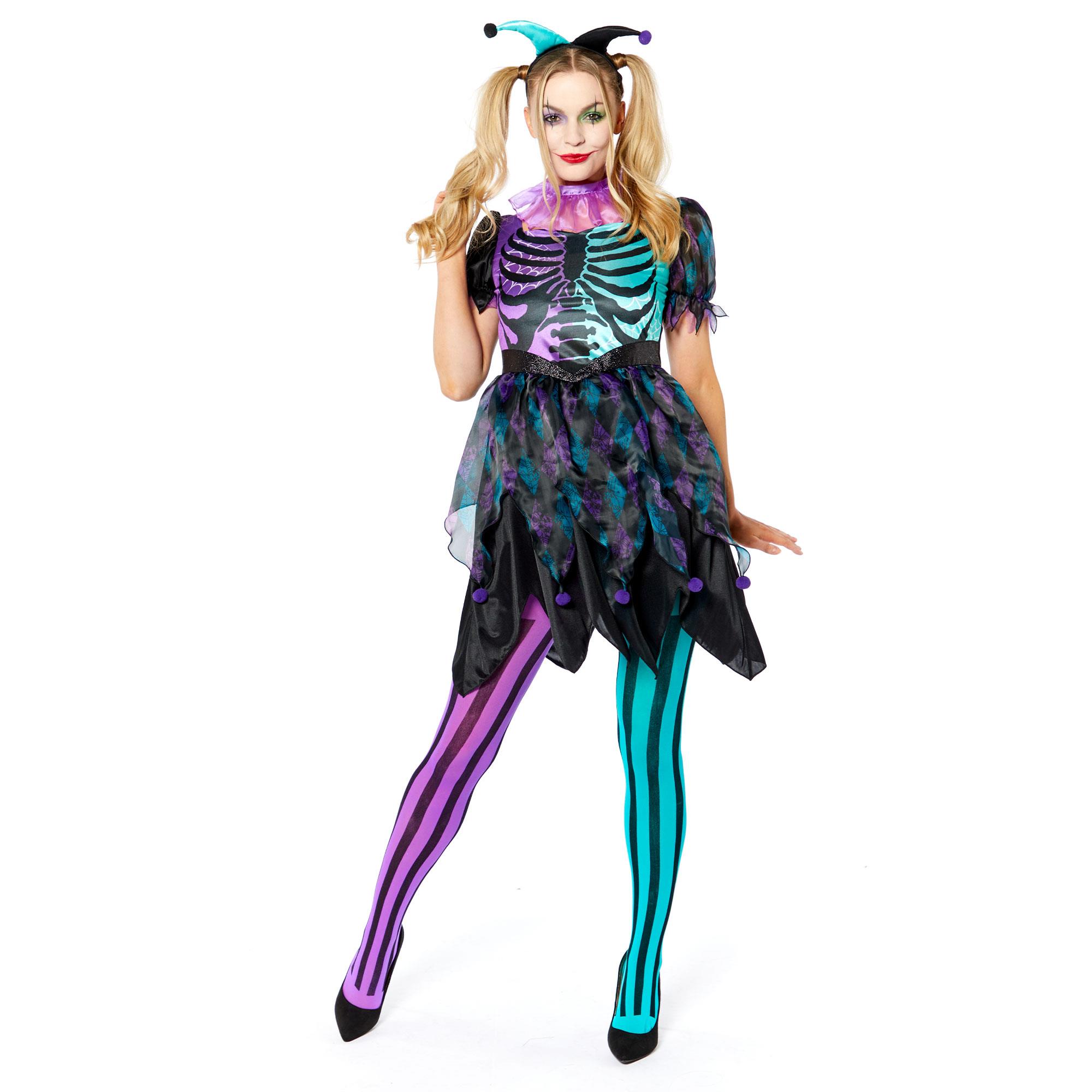 Haunted Harlequin Adult Costume