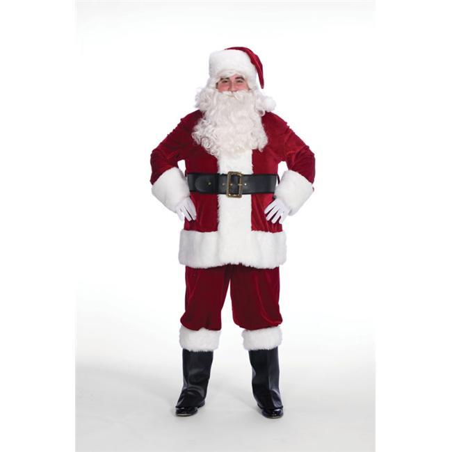 Velveteen Santa Suit Adult Costume