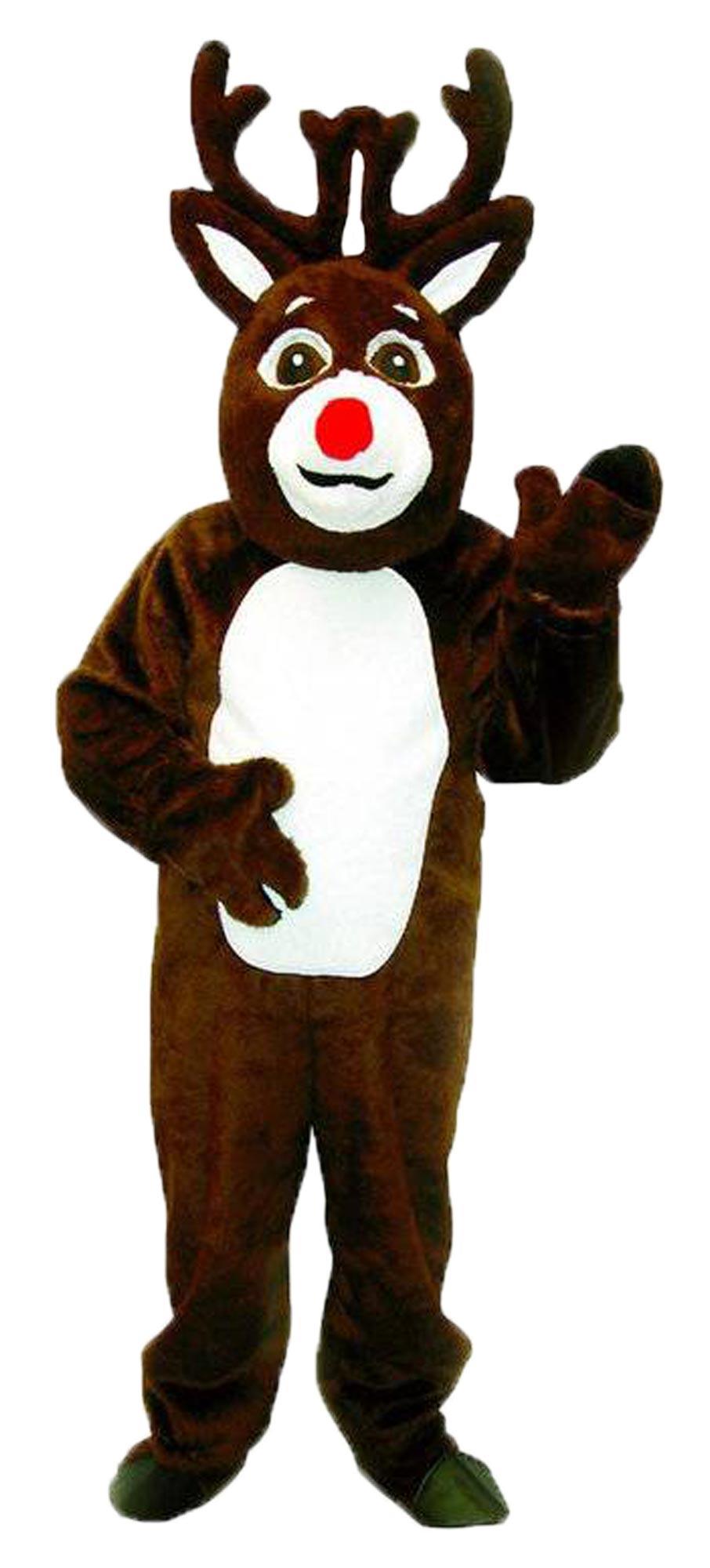 Reindeer Mascot Adult Costume