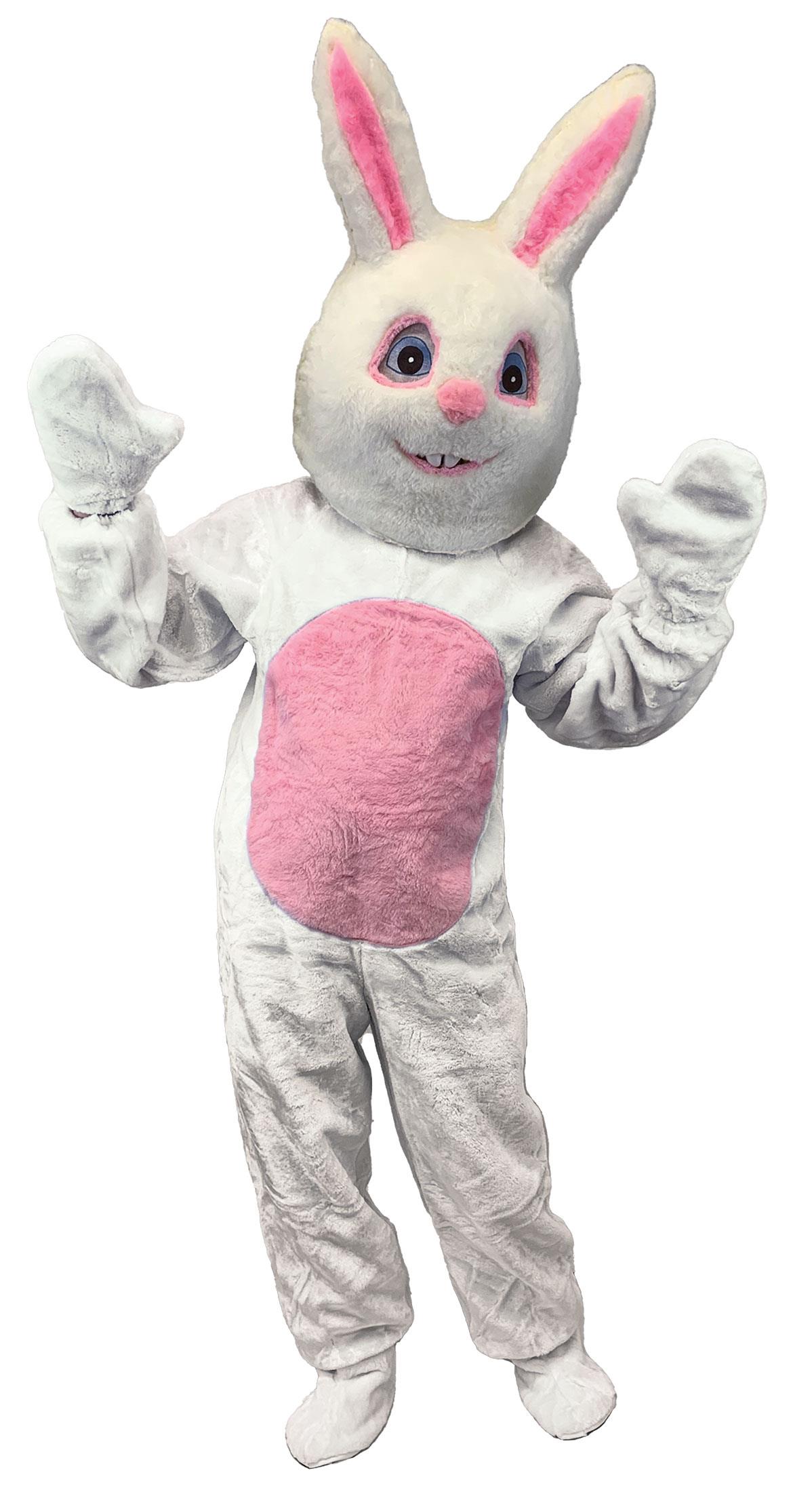 Easter Bunny Mascot Adult Costume