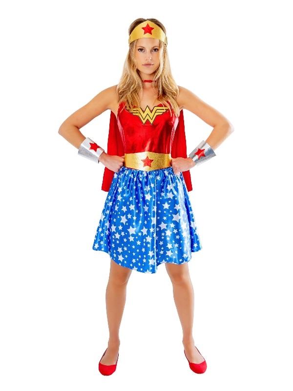 WONDER WOMAN DELUXE COSTUME - SIZE S