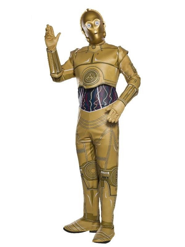 C-3PO DROID DELUXE COSTUME - SIZE STD
