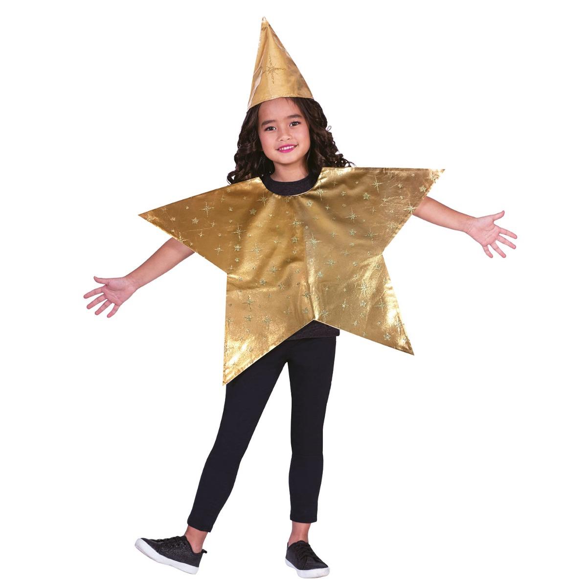 Costume Gold Star Tunic Child 3-8 Years