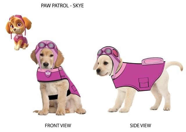 Paw Patrol Skye Pet Costume