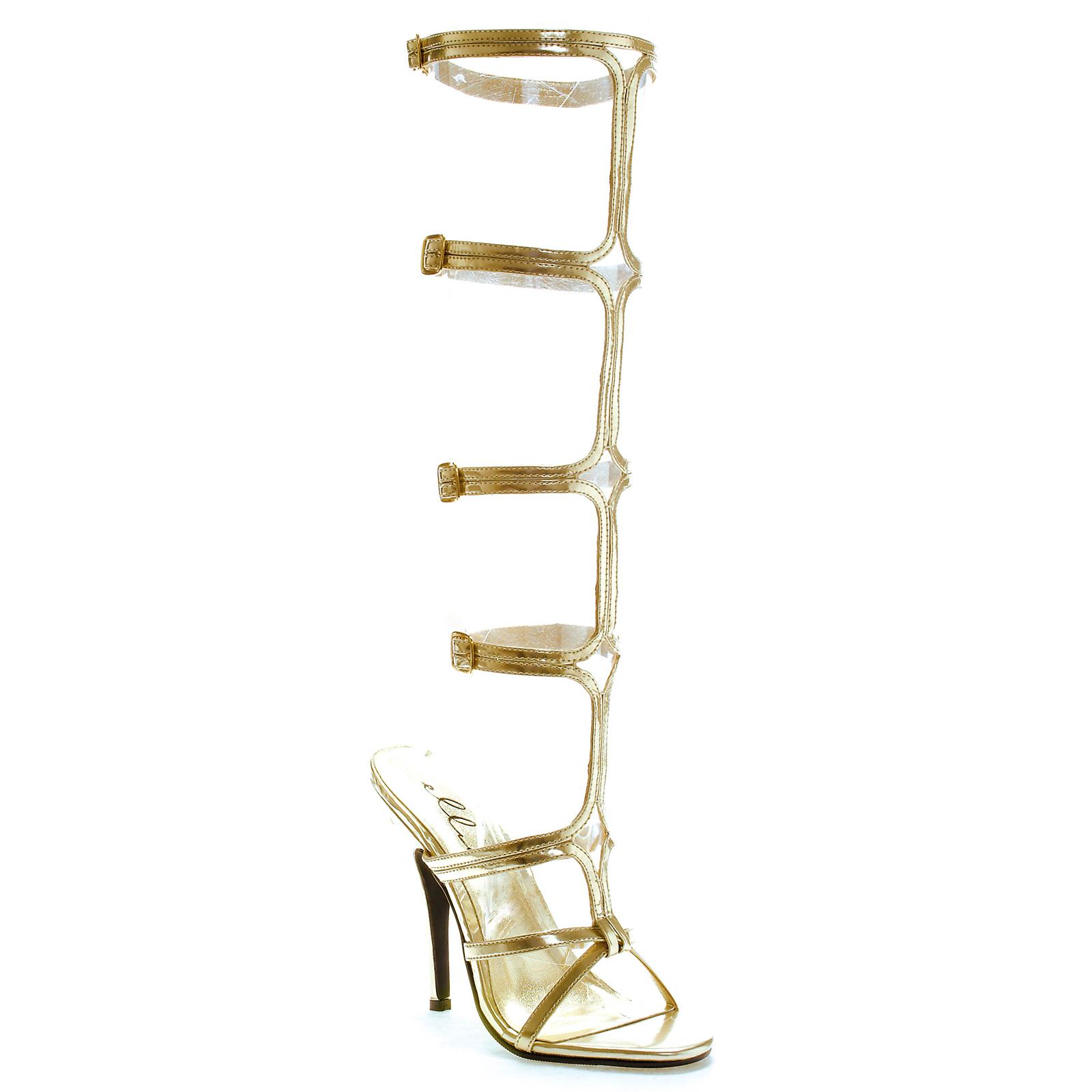 Sexy Gold Adult Shoes 9