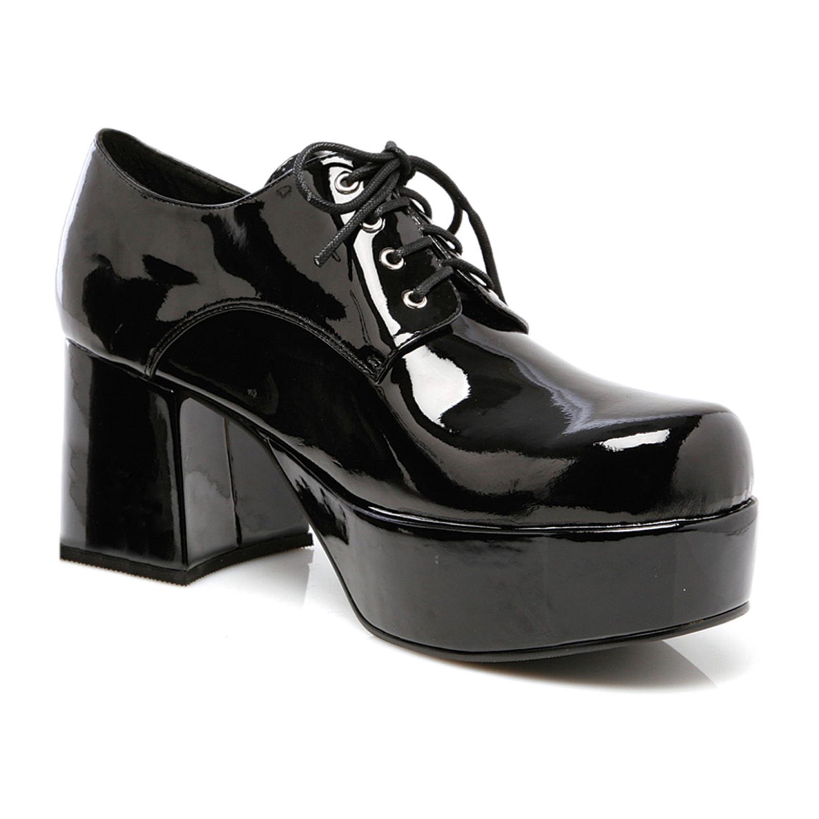 Pimp Black Adult Shoes 12-13