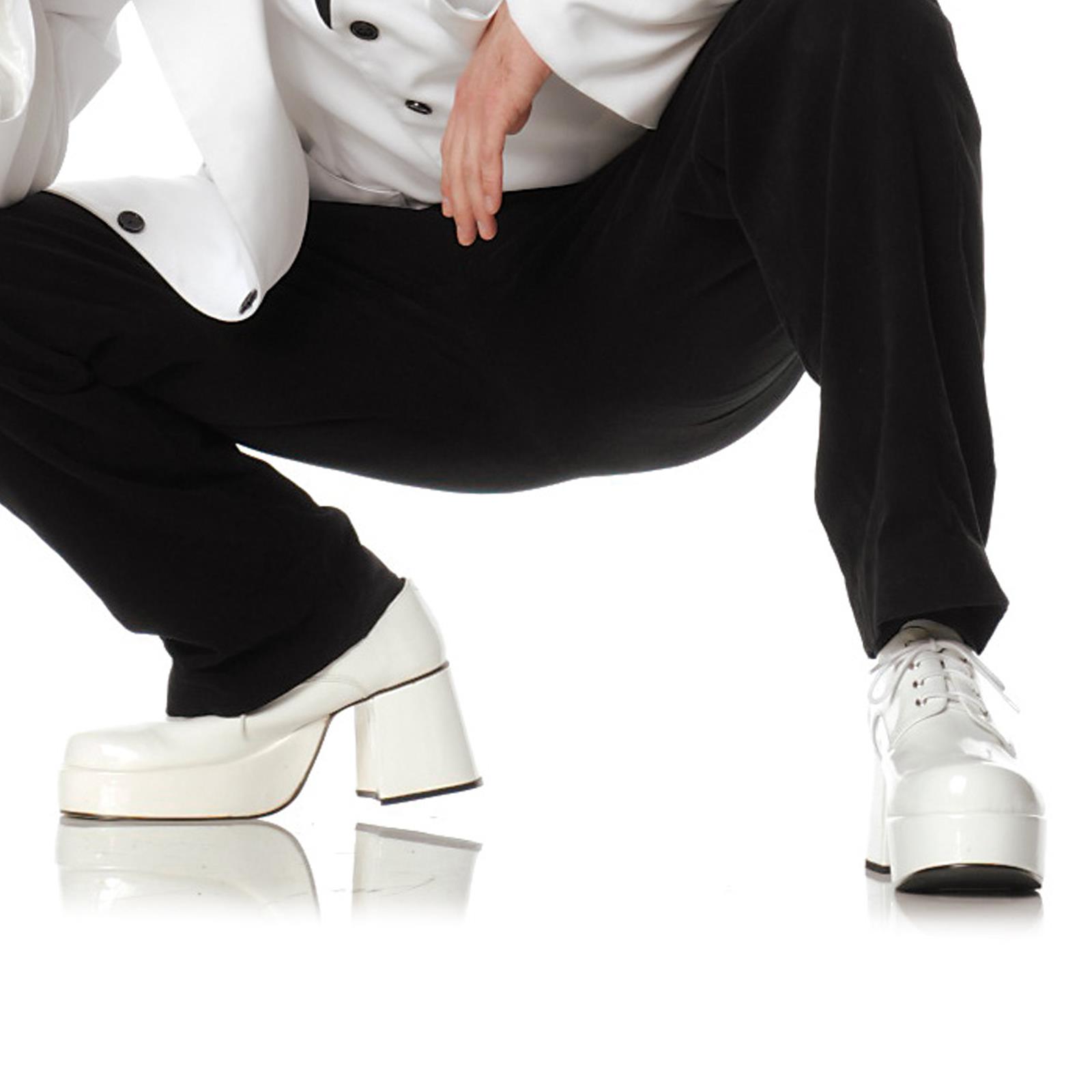 Pimp White Adult Shoes 10-11