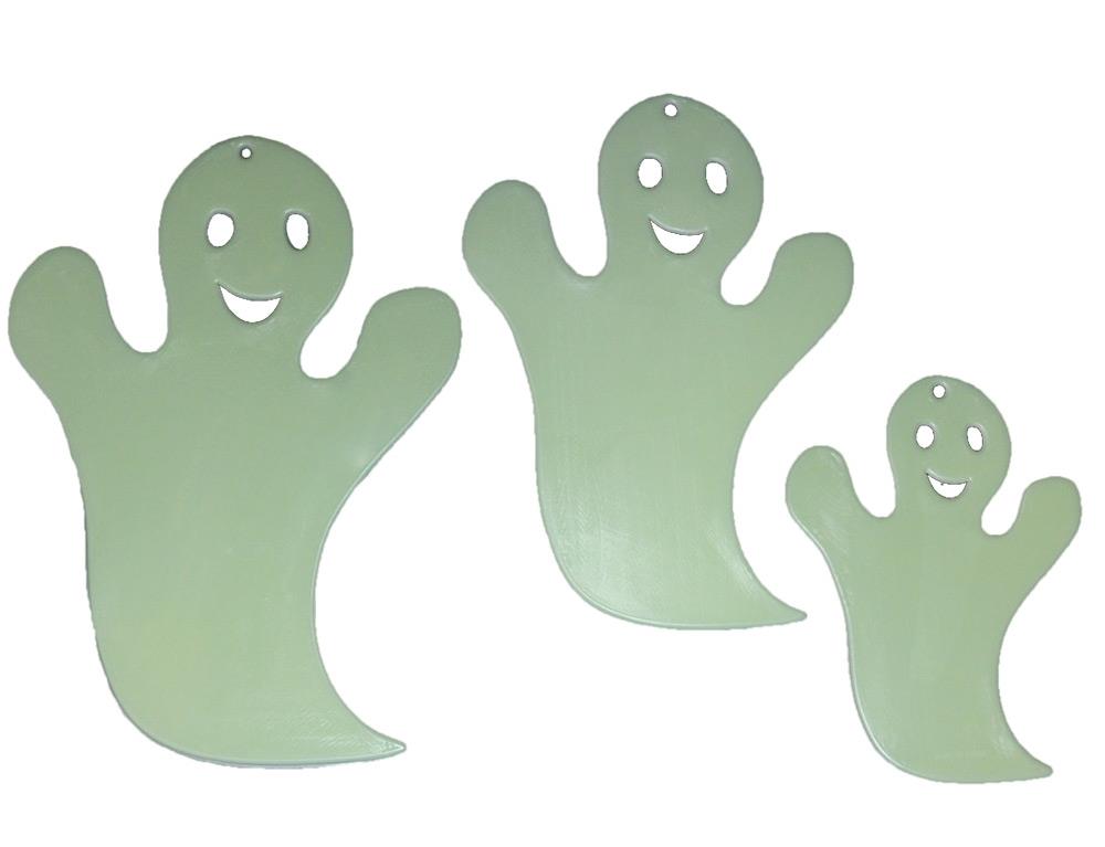 Glow in the Dark Hanging Ghost Halloween Props