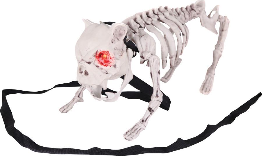Barking Dog Skeleton Halloween Prop