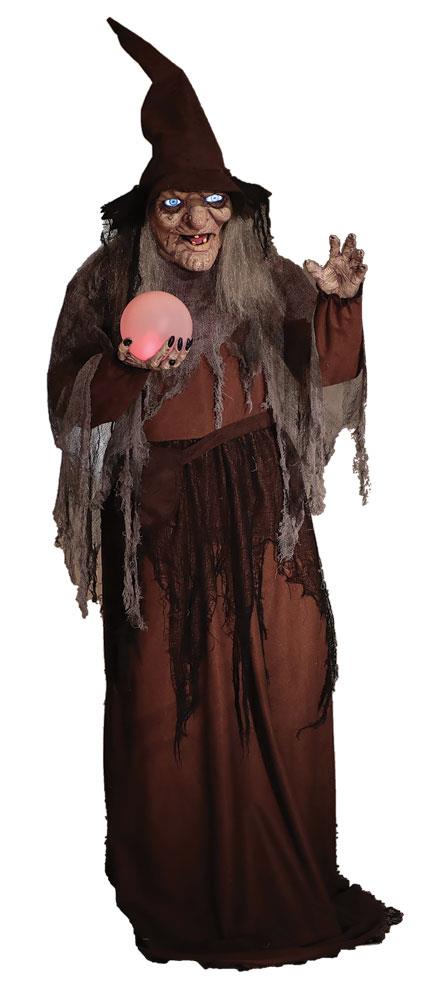 Digiteye Soothsayer Witch Animated Halloween Prop