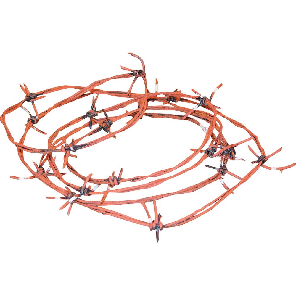 Rusty Barbed Wire Halloween Prop