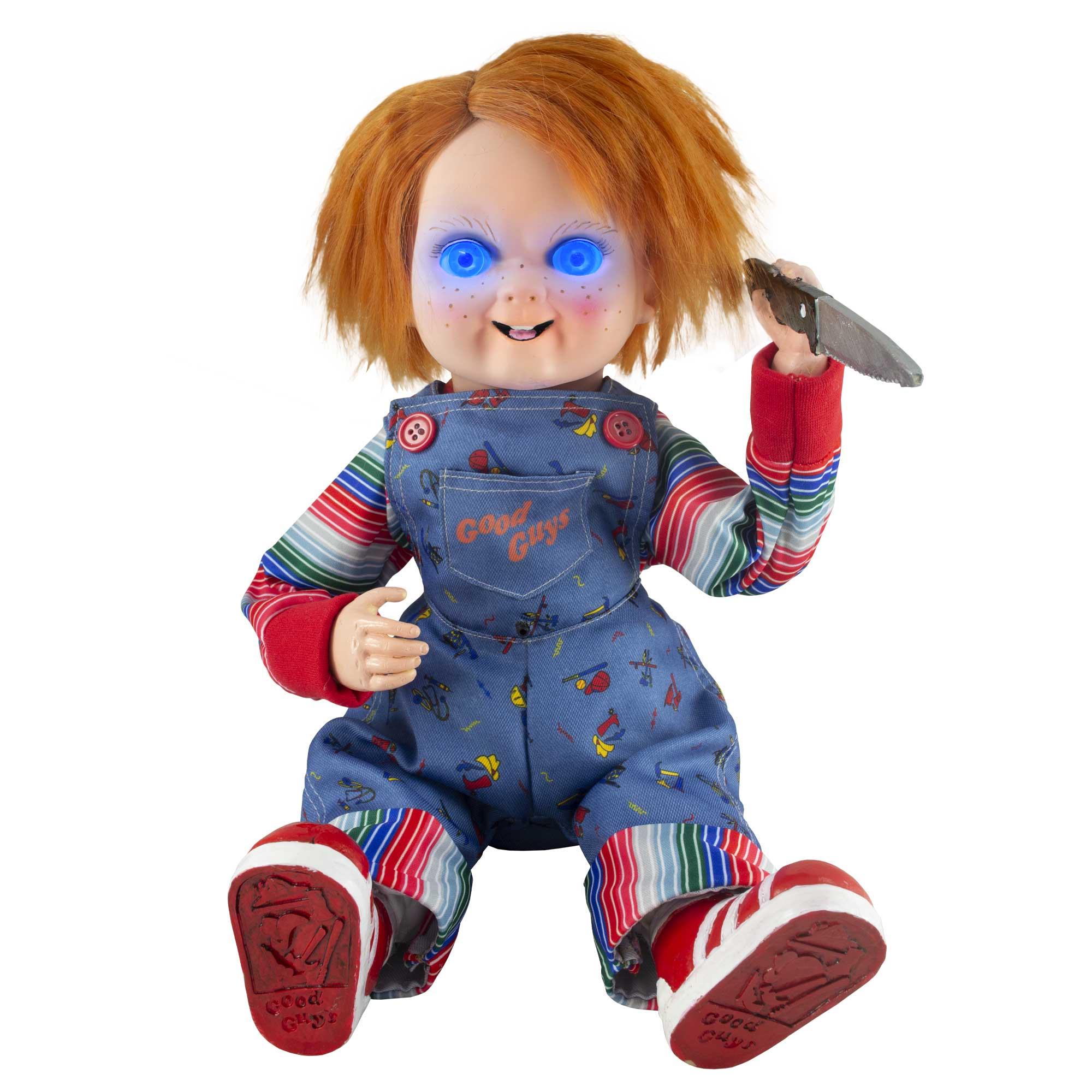 Child's Play Chucky Sitting Doll Animated Halloween Prop